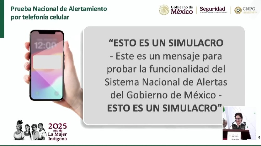 México probará alerta sísmica en 80 millones de celulares durante el Simulacro Nacional