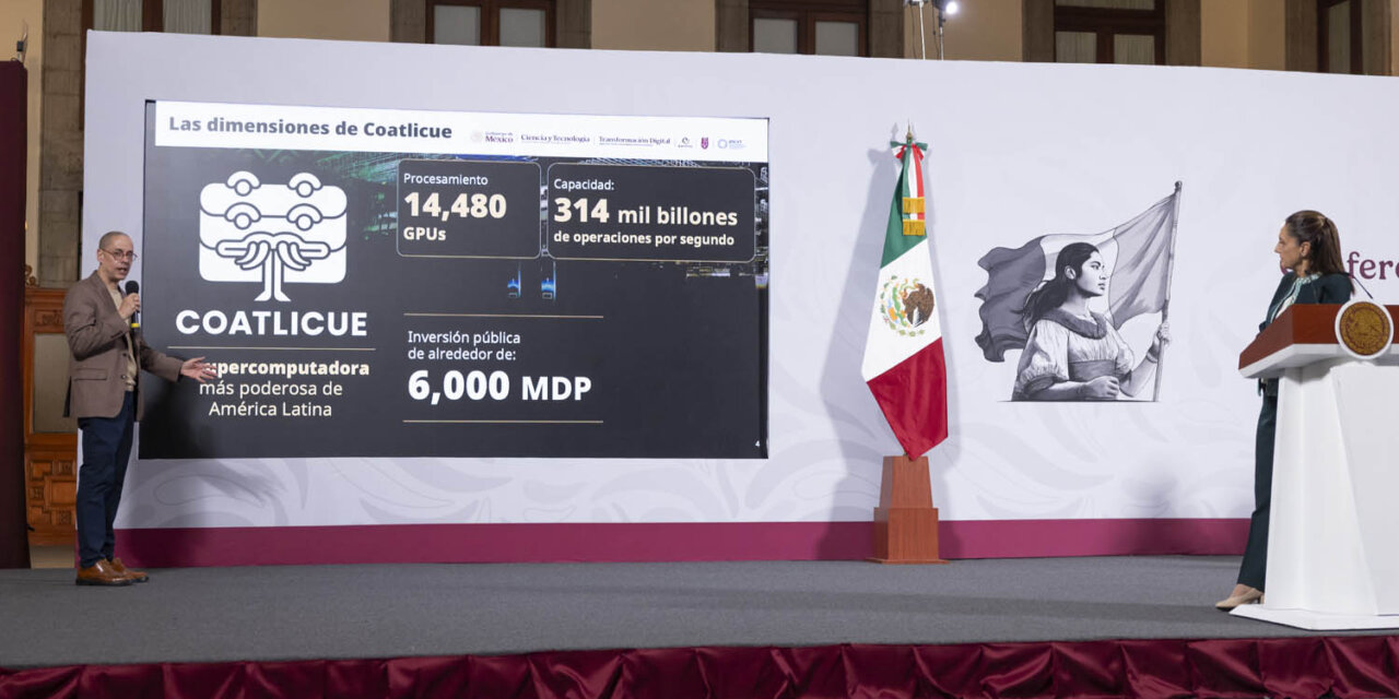 México anuncia “Coatlicue”, la supercomputadora pública más poderosa de Latam