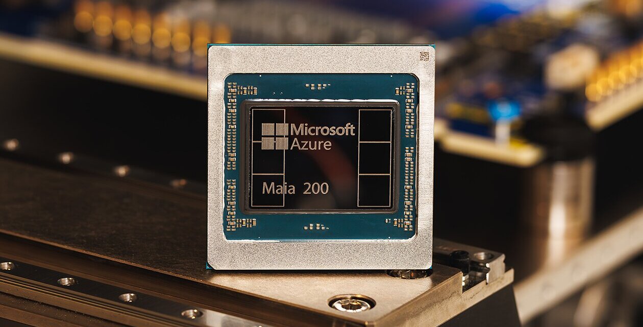 Microsoft presenta Maia 200, su nuevo chip para potenciar la IA