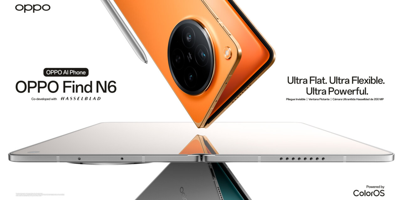 OPPO lanza en Colombia el Find N6, su apuesta por los smartphones plegables