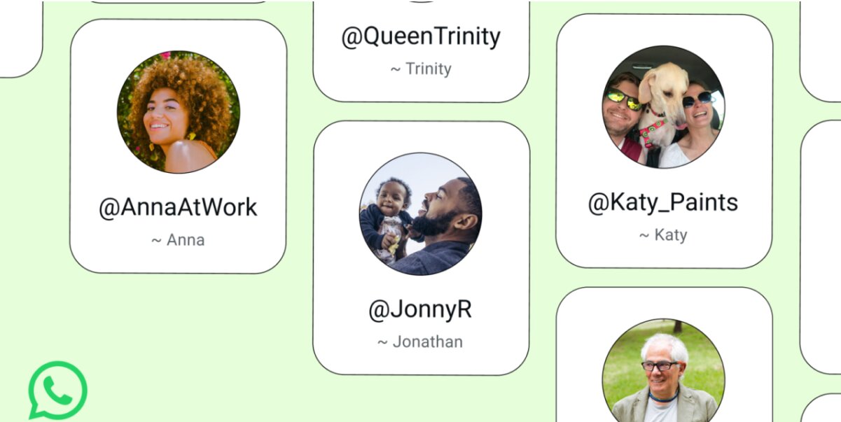 Meta lanza una campaña y un despliegue global para @username en WhatsApp
