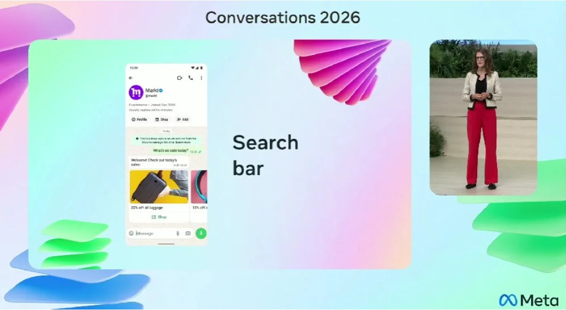 Meta introduce la búsqueda de empresas en WhatsApp