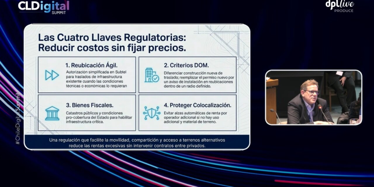 Altos costos del suelo frenan el despliegue de infraestructura móvil en Chile
