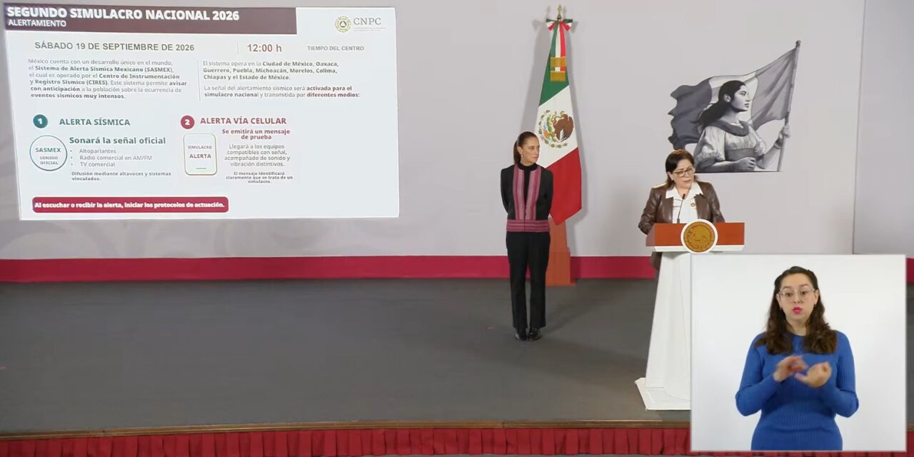 México activará la alerta en celulares durante Simulacro Nacional por sismos