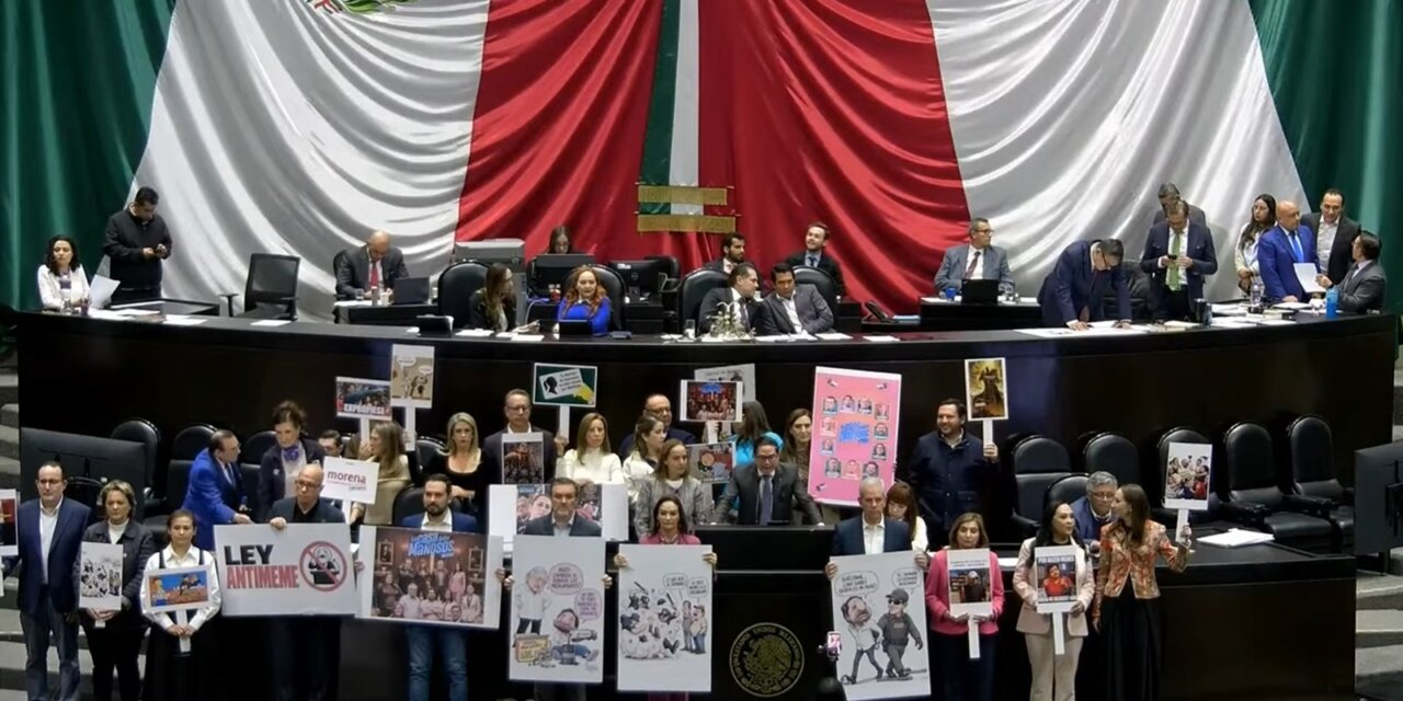 Diputados en México aprueban “Ley Antimemes” entre protestas por censura